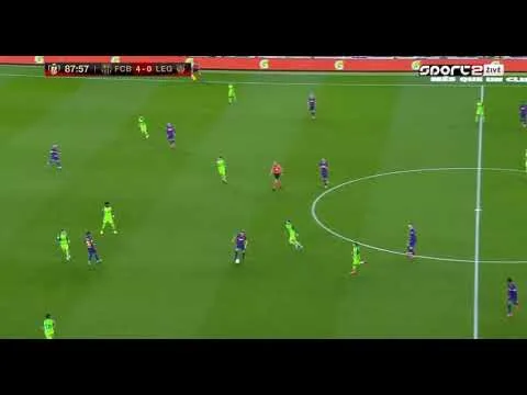 But 5-0 Barcelone vs Leganes : Lionel Messi 59' HD