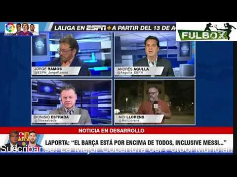 Reporte desde Barcelona Leo Messi con RUMBO al PSG? esta MUY