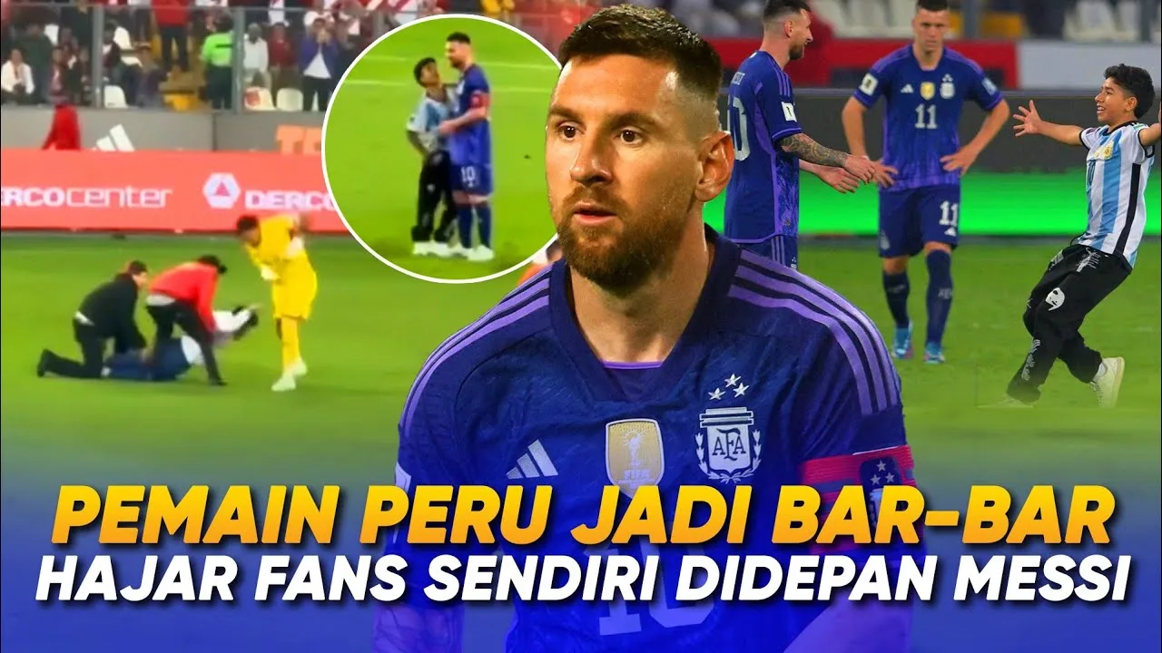 « Messi Sampai Ketakutan » Kemarahan Pemain Peru, Saat Lionel