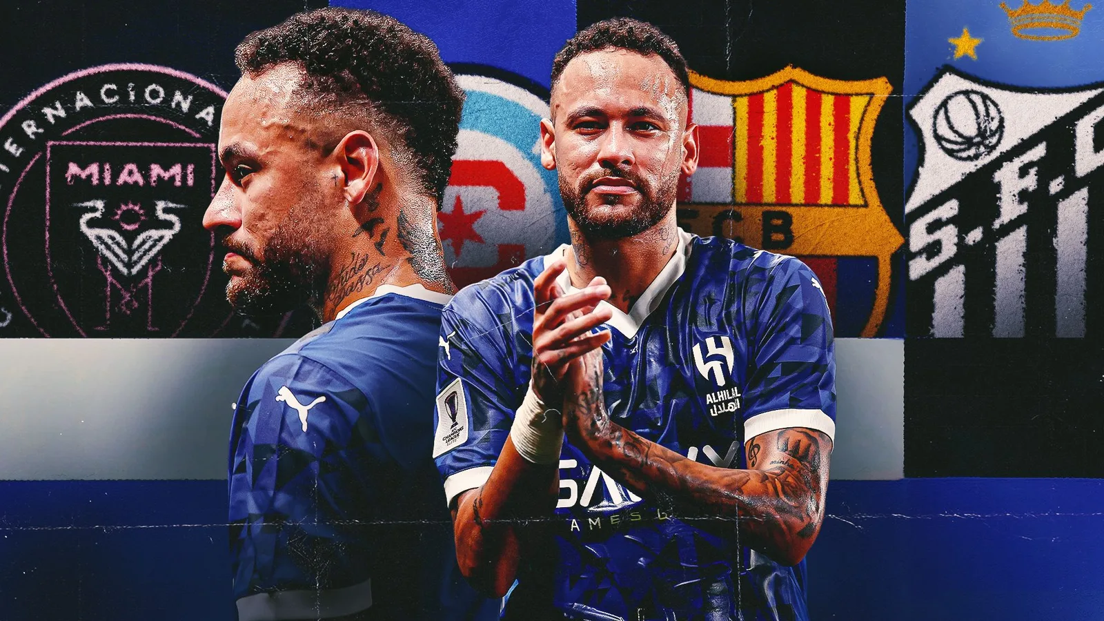 Le prochain club de Neymar : retrouvailles de Lionel Messi à l’Inter Miami, retour de Santos et toutes les options de transfert disponibles pour la superstar brésilienne alors qu’il vise son « dernier coup » pour la gloire de la Coupe du monde