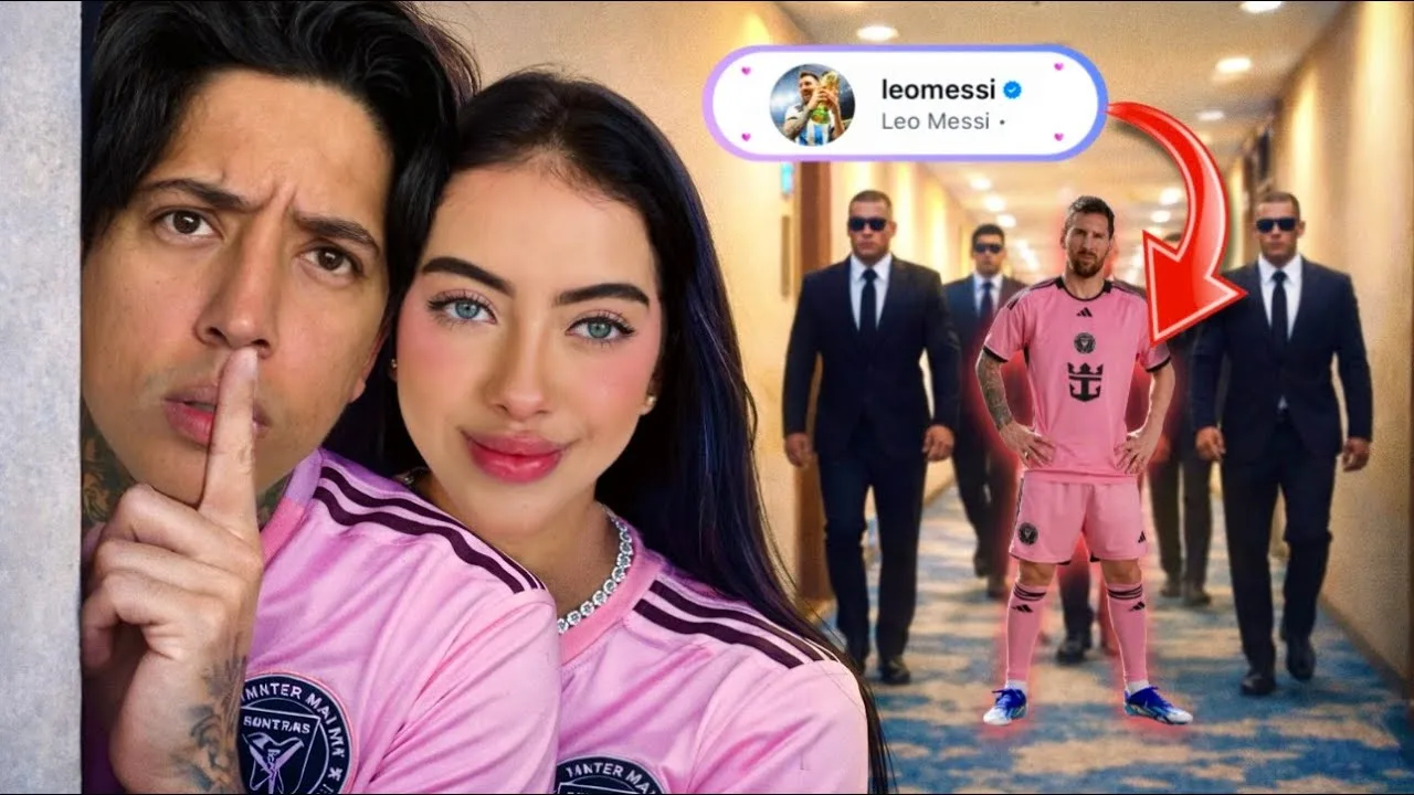 NOUS NOUS INFILTRONS POUR RENCONTRER MESSI