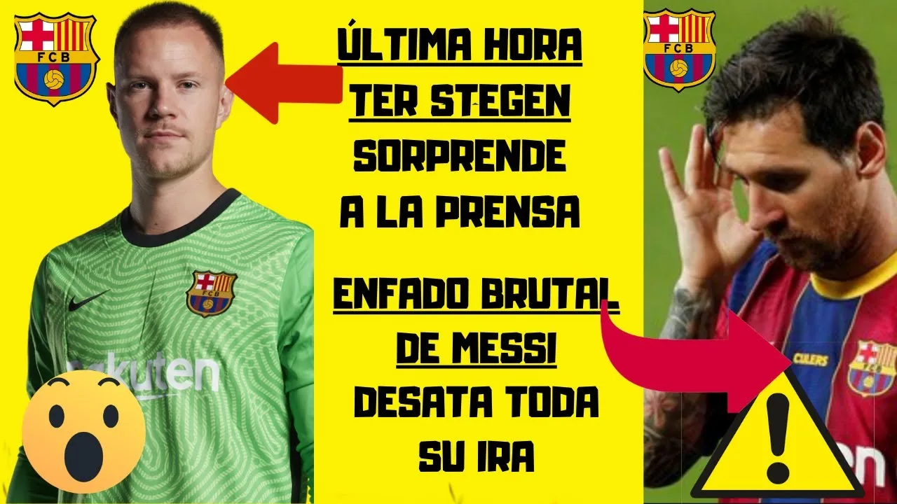 ENFADO BRUTAL de LEO MESSI  Última hora “ERIC GARCIA FC