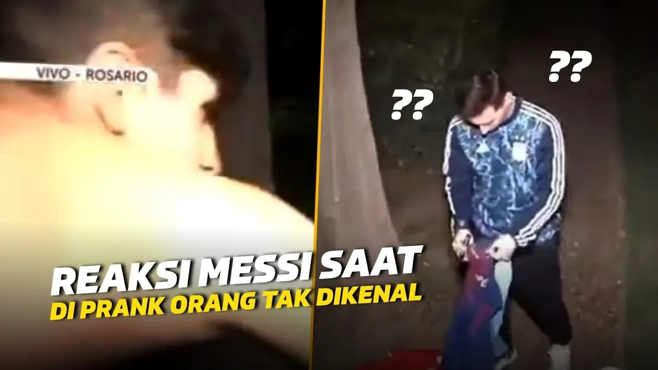 DI USILIN SAMA BOCAHDetik-Detik Leo Messi Di Lempari