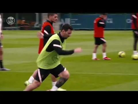 Lionel Messi y nuevo entrenamiento en el PSG con todos los