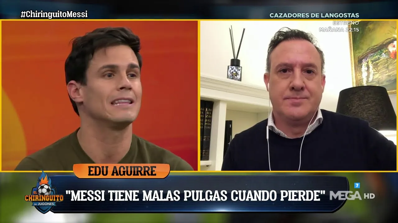 EDU AGUIRRE: "MESSI se frustra porque NO LE DA"