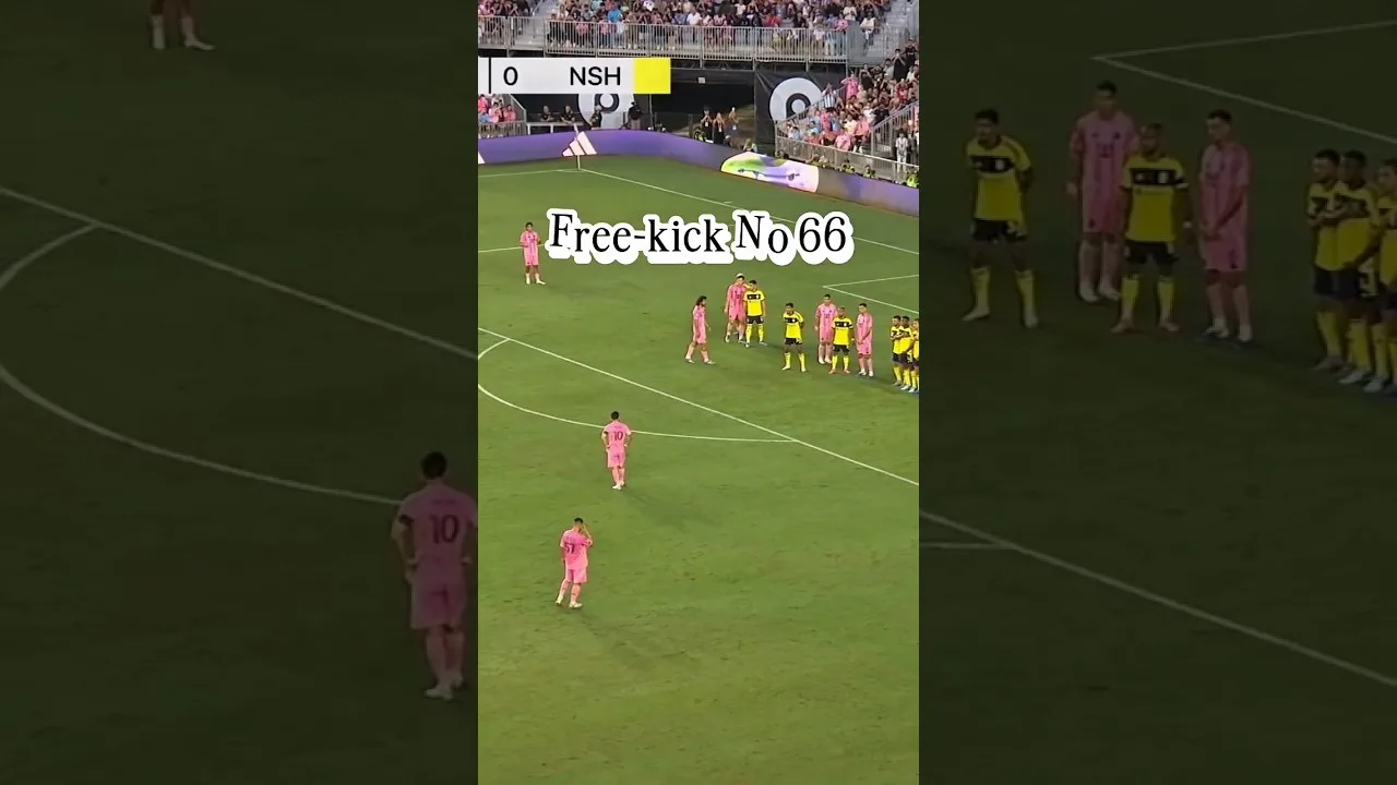 Leo Messi Free-kick Goal No 66 ⚽⚡🇦🇷|