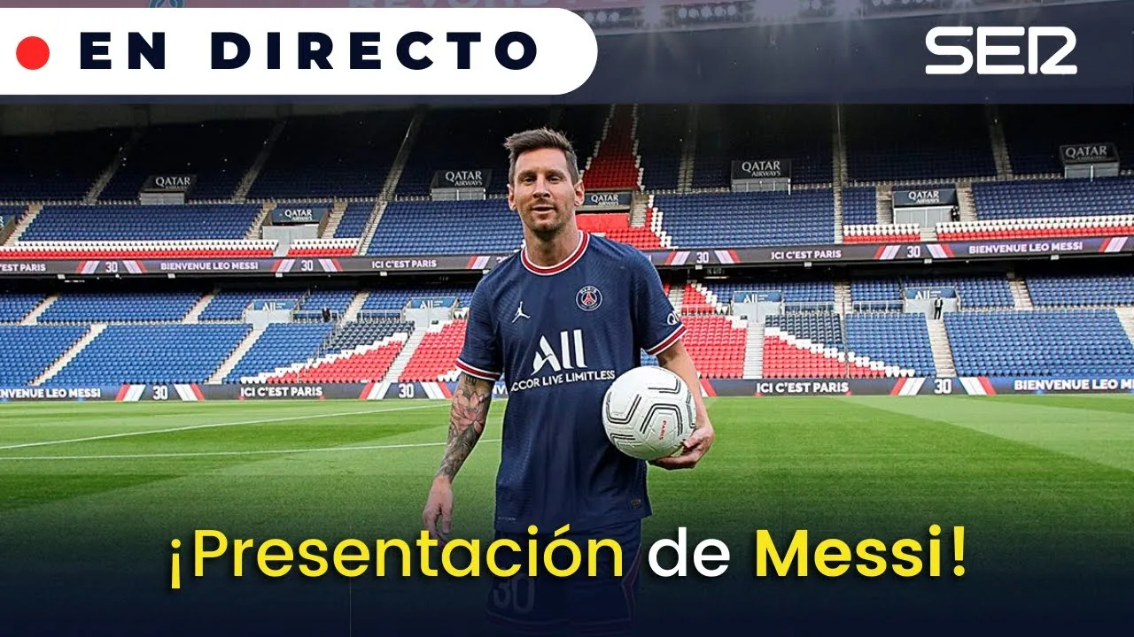 Así ha sido la presentación de LEO MESSI con el París