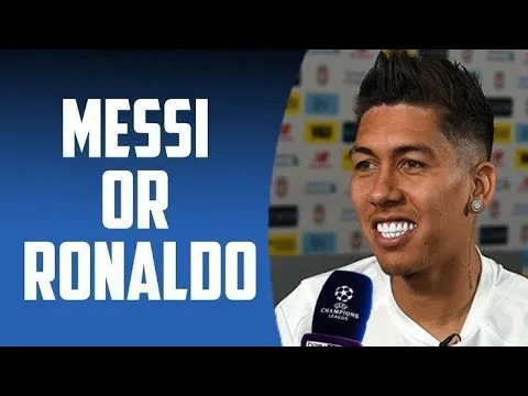 cristiano ronaldo or lionel messi ? | ft. firminho robertson
