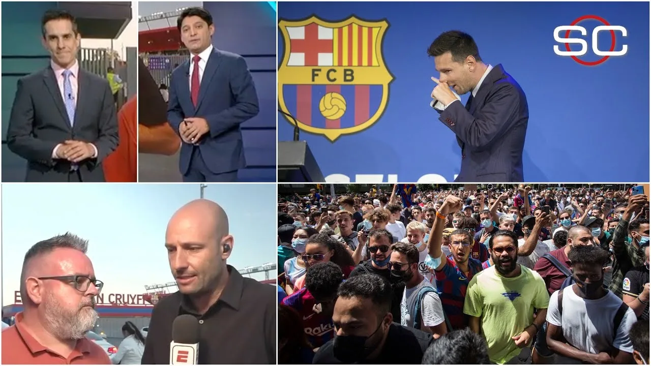 TODOS LLORAN A LIONEL MESSI Así reaccionaron los aficionados