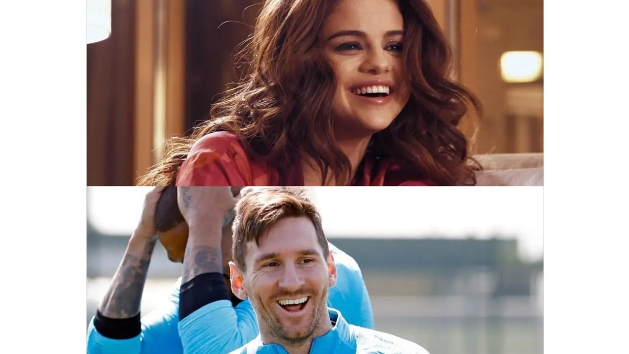 Selena Gomez & leo messi ?