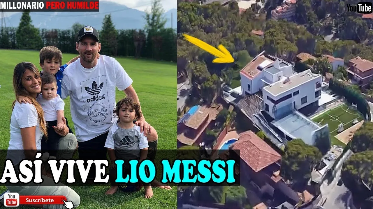 ASÍ VIVE MESSI, MILLONARIO, HUMILDE, CONOCE EL INTERIOR DE