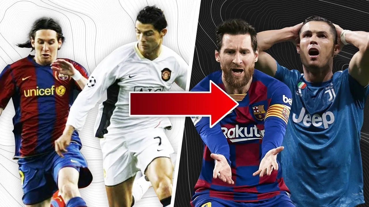 What the hell happened to Cristiano Ronaldo and Lionel