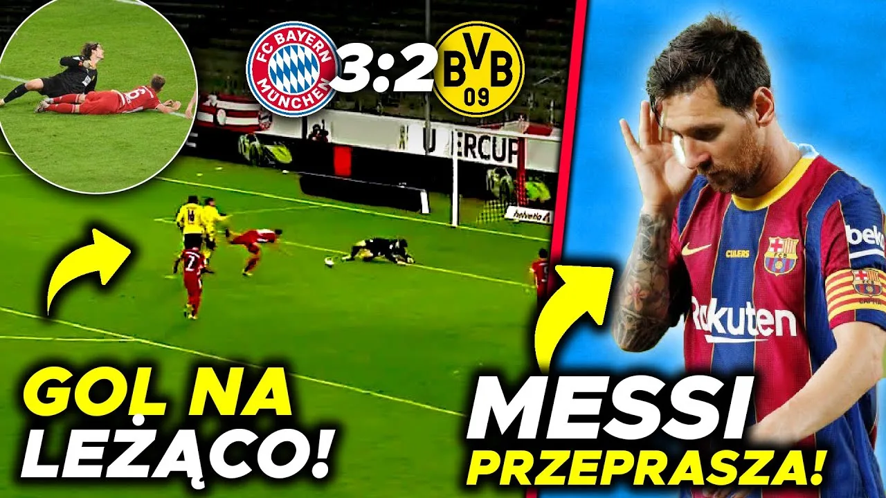 Leo MESSI PRZEPRASZA kibiców Barcelony! DZIWACZNY GOL!