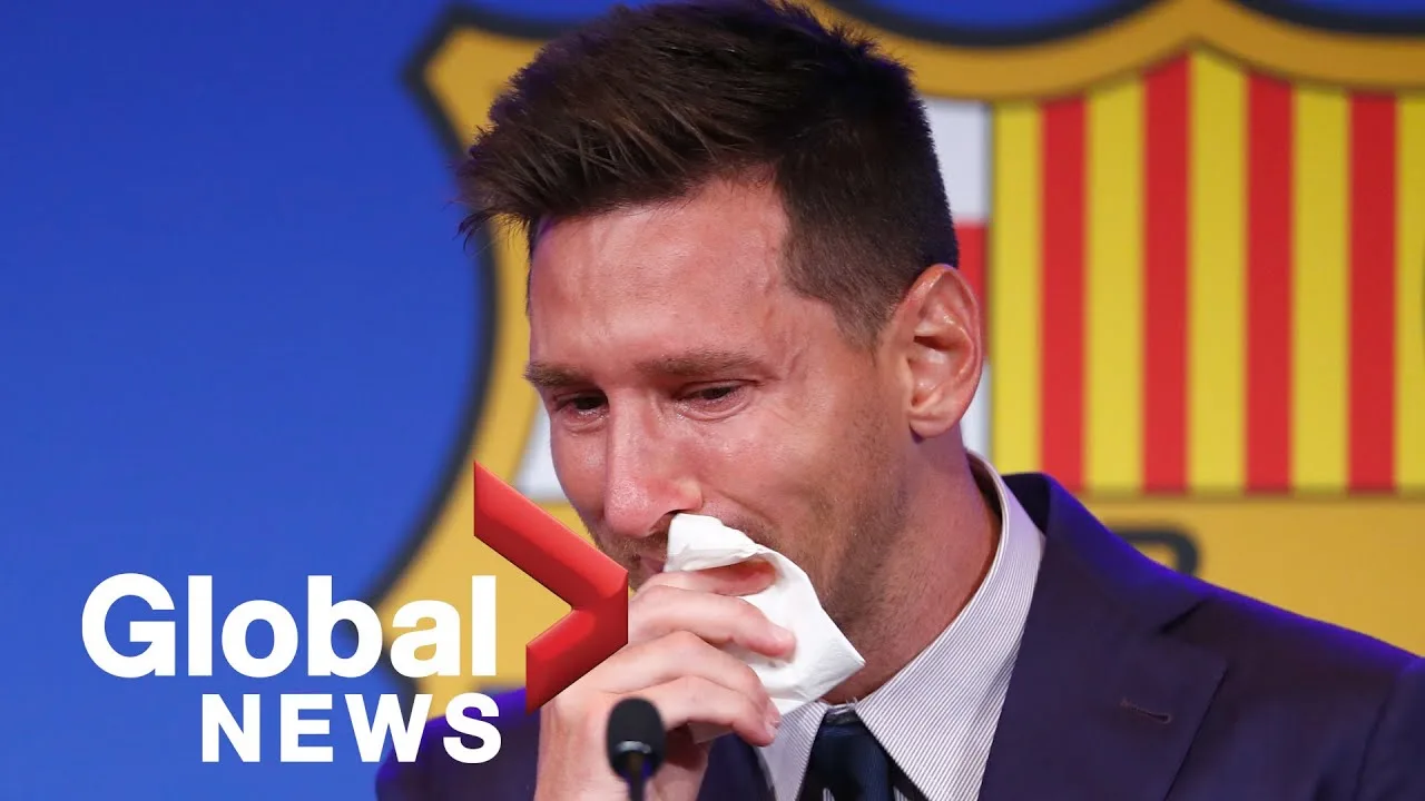 Messi bids tearful goodbye to Barcelona after 21 years