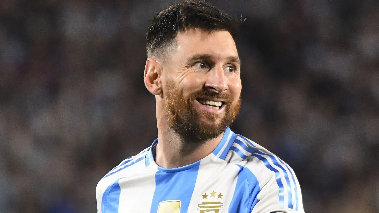 Les maillots de Lionel Messi pour tester l’interdiction des maillots extérieurs du Paraguay