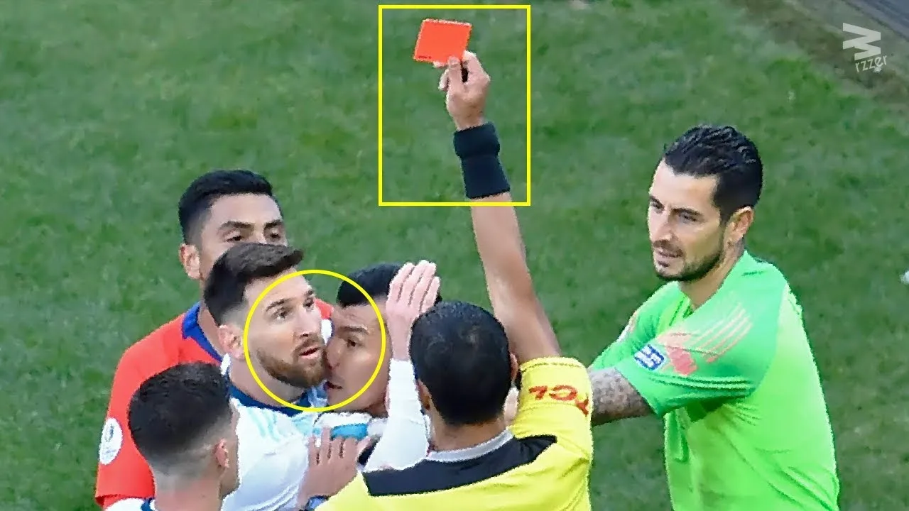 Unfair Red Cards in Football ft. Lionel Messi