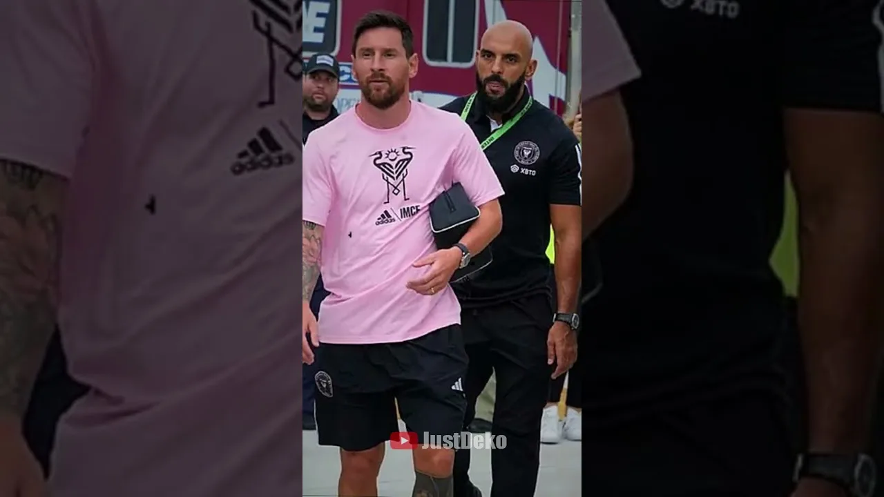 El guardaespaldas de Messi es demasiado #futbol #shorts