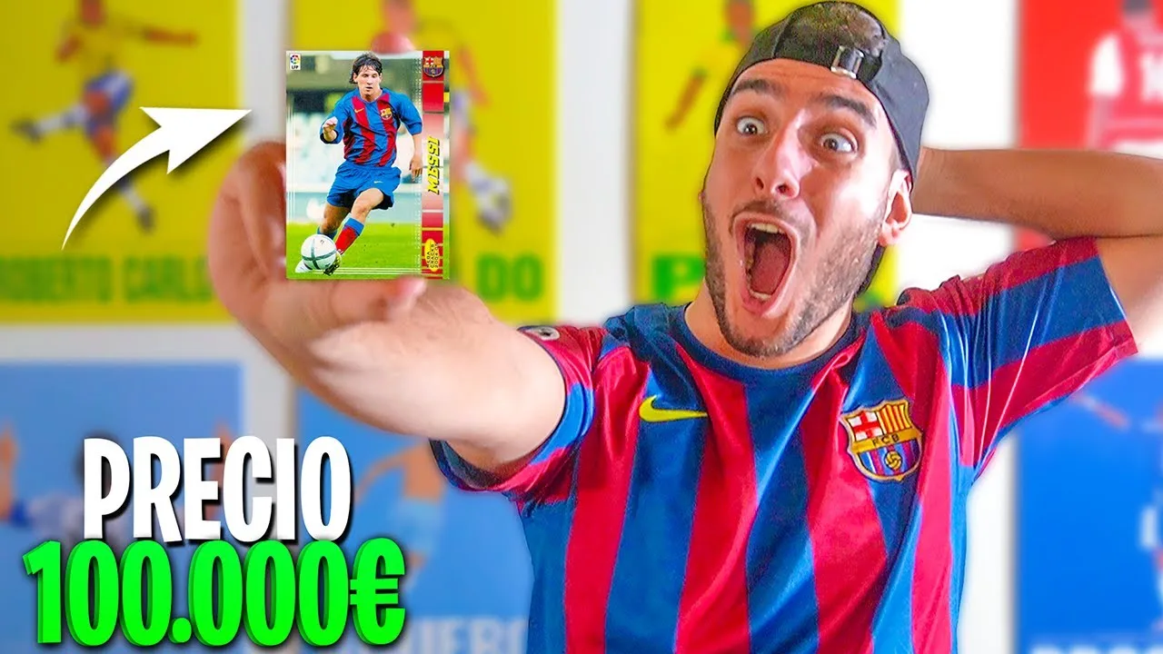 100.000€ VALE esta CARTA de LEO MESSI… !!!