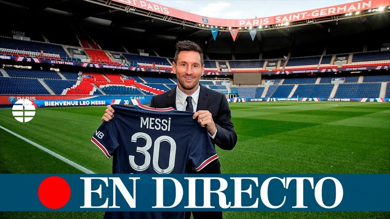 DIRECTO LEO MESSI | Rueda de prensa como nuevo jugador del