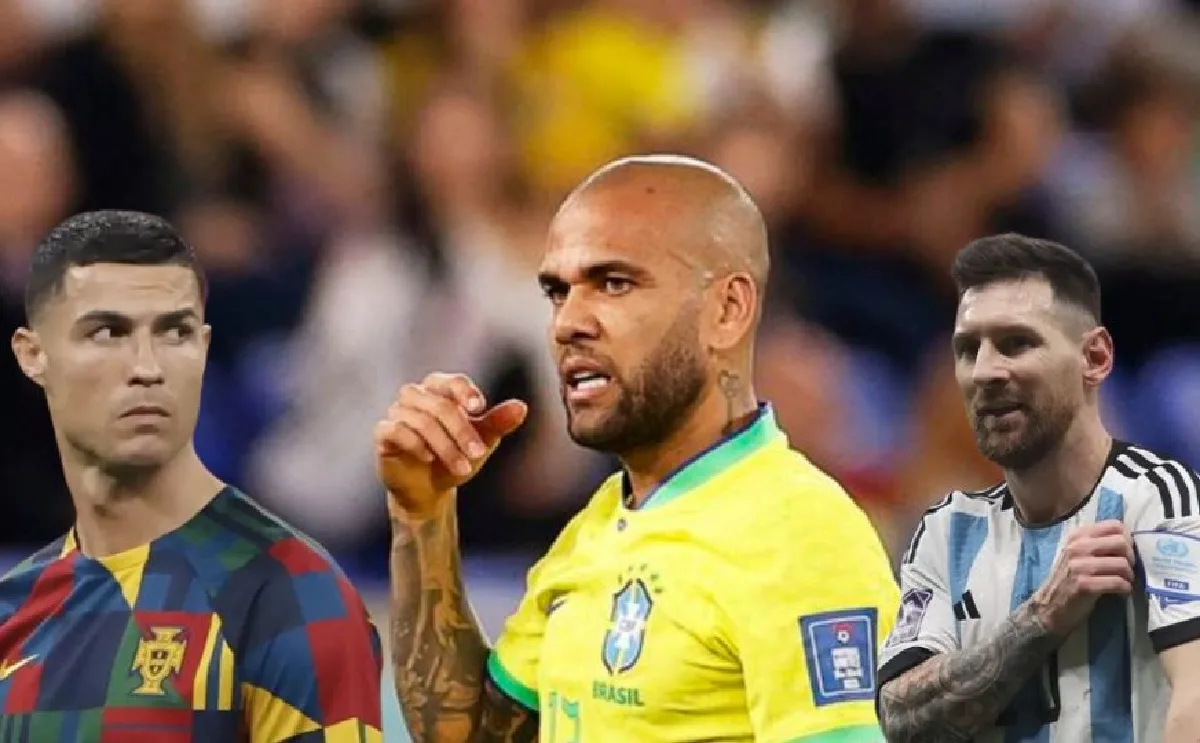 Dani Alves : « Je n’aime pas être comparé à Lionel Messi, j’aime plutôt qu’on me compare à Cristiano Ronaldo parce que… »