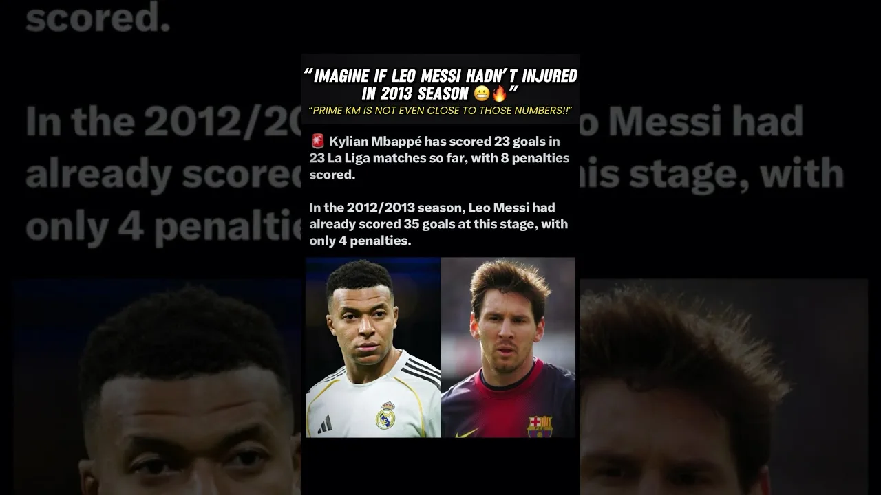 Messi numbers were unreal in 2013 | LEO MESSI #messi #kylianmbappe #messifans #viral #trendingnow
