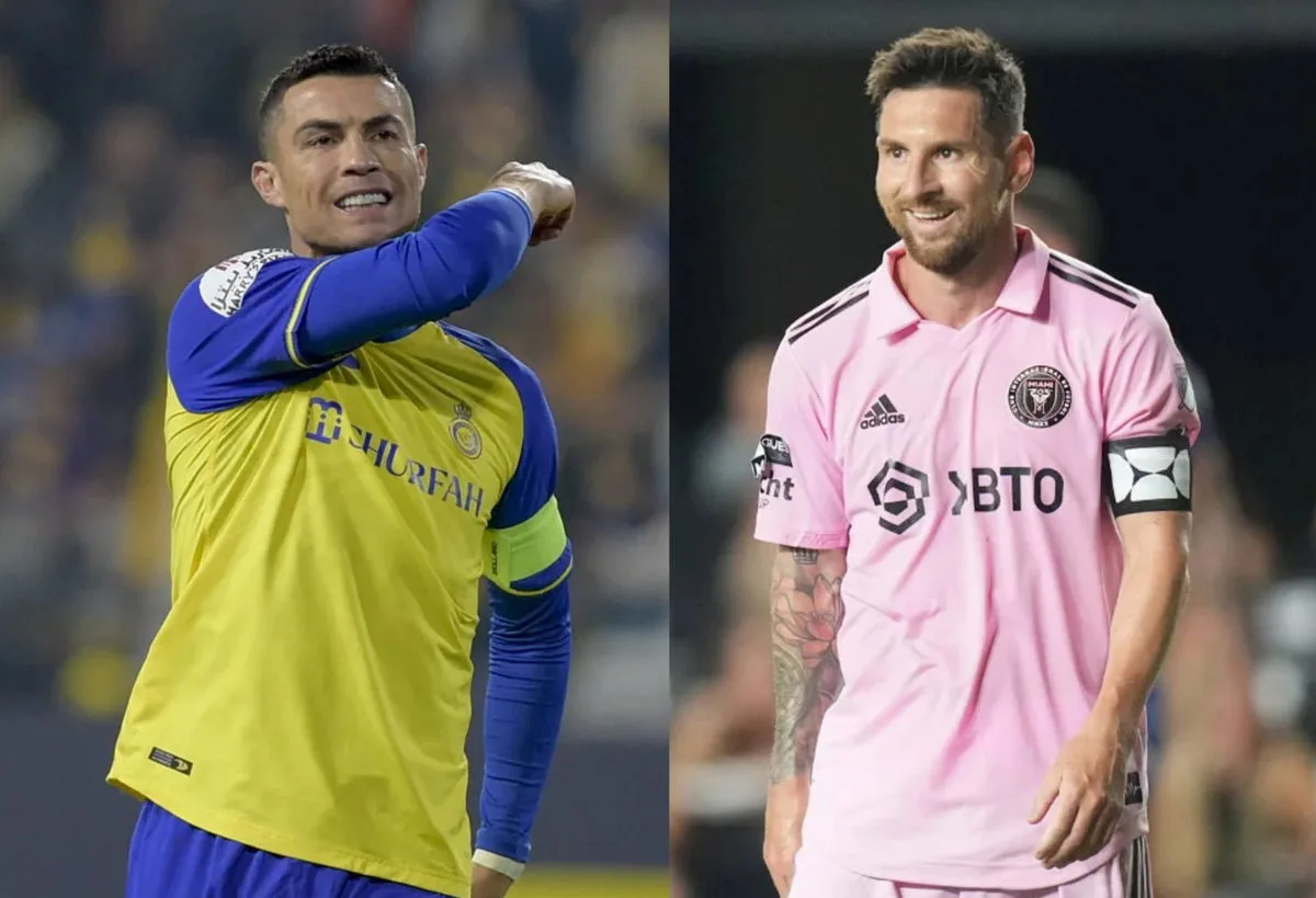 La brigade Lionel Messi rend les choses enflammées après les remarques taquines de Cristiano Ronaldo sur la rivalité avec la star de l’Inter Miami