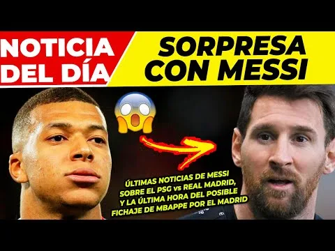 ¡OJO!NOVEDADES en el FUTURO de MBAPPÉ NOTICIA SORPRESA