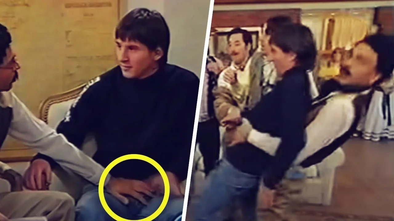 The truth behind this strange archive footage of Leo Messi