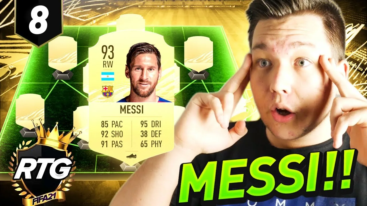 LEO MESSI!! NAGRODY ZA FUT CHAMPIONS + NOWY SKŁAD! | FIFA 21