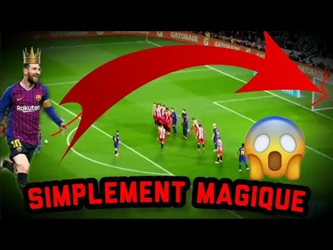 LES COUPS FRANCS LES PLUS SPECTACULAIRES DE LÉO MESSI HD
