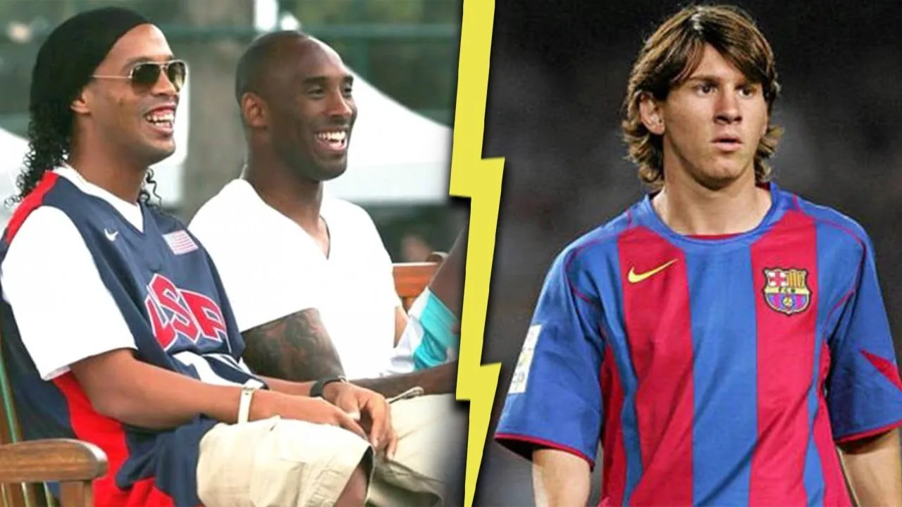 When Ronaldinho Introduced Kobe Bryant To 17-Year-Old Lionel