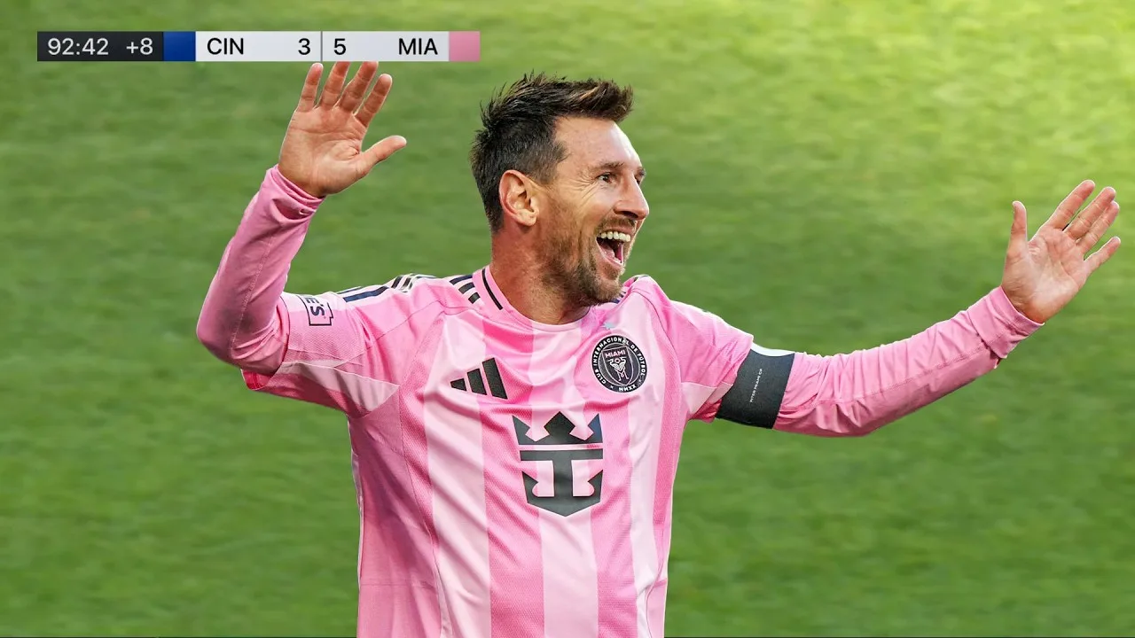 Messi contre Cincinnati | Hat-Trick et assistance dans un thriller à 8 buts ! 🔥🐐 | 13/05/2026