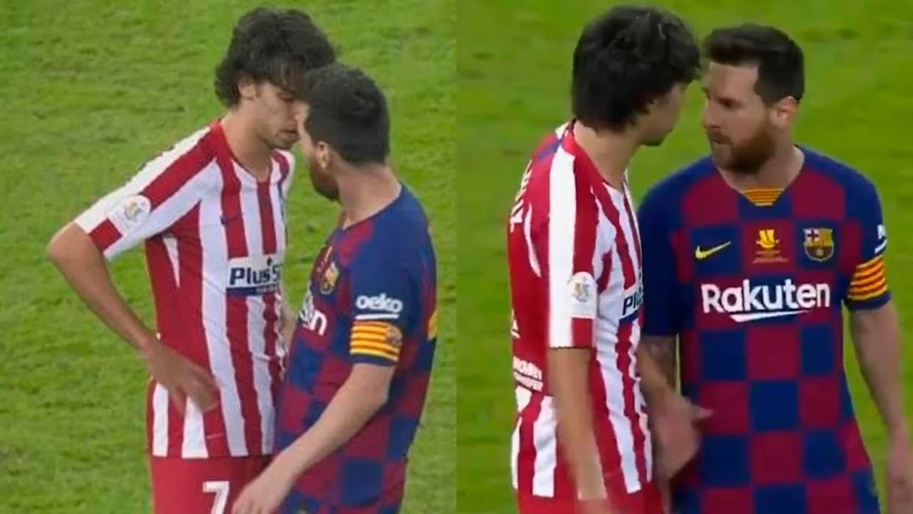 Así fue la PELEA de Leo Messi y Joao Felix ¿Que se dijeron?