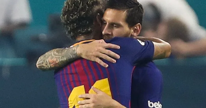 Neymar révèle la promesse de Lionel Messi d’essayer de le convaincre de rester à Barcelone