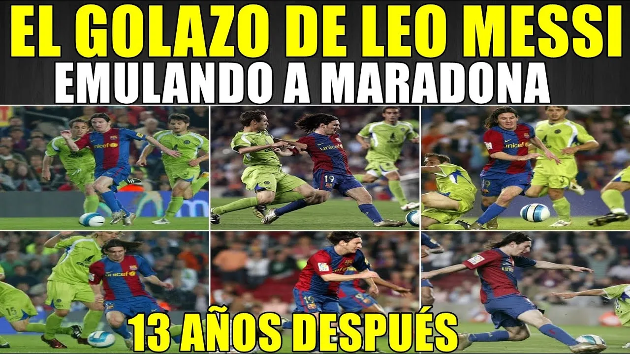 El GOLAZO de LEO MESSI EMULANDO a MARADONA – ¿El MEJOR GOL