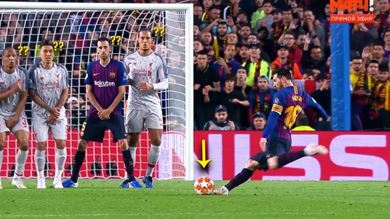 Lionel Messi's Freekicks Are Not From This World – GOAT