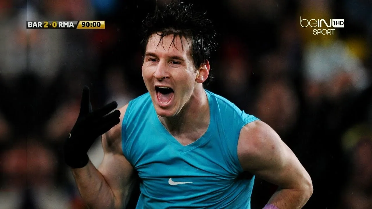 Lionel Messi vs Real Madrid (Home) 2008-09 English