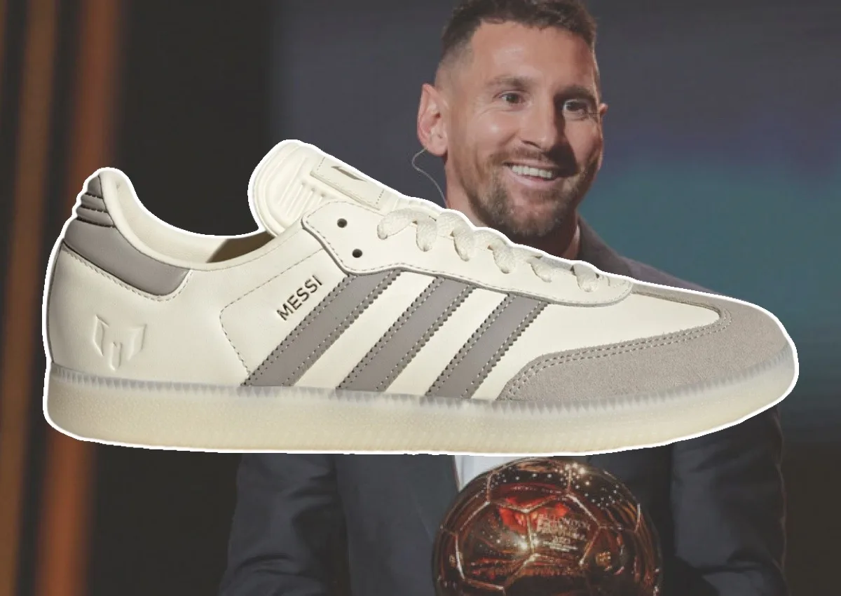 Lionel Messi x adidas Samba Crème Blanc JQ0266