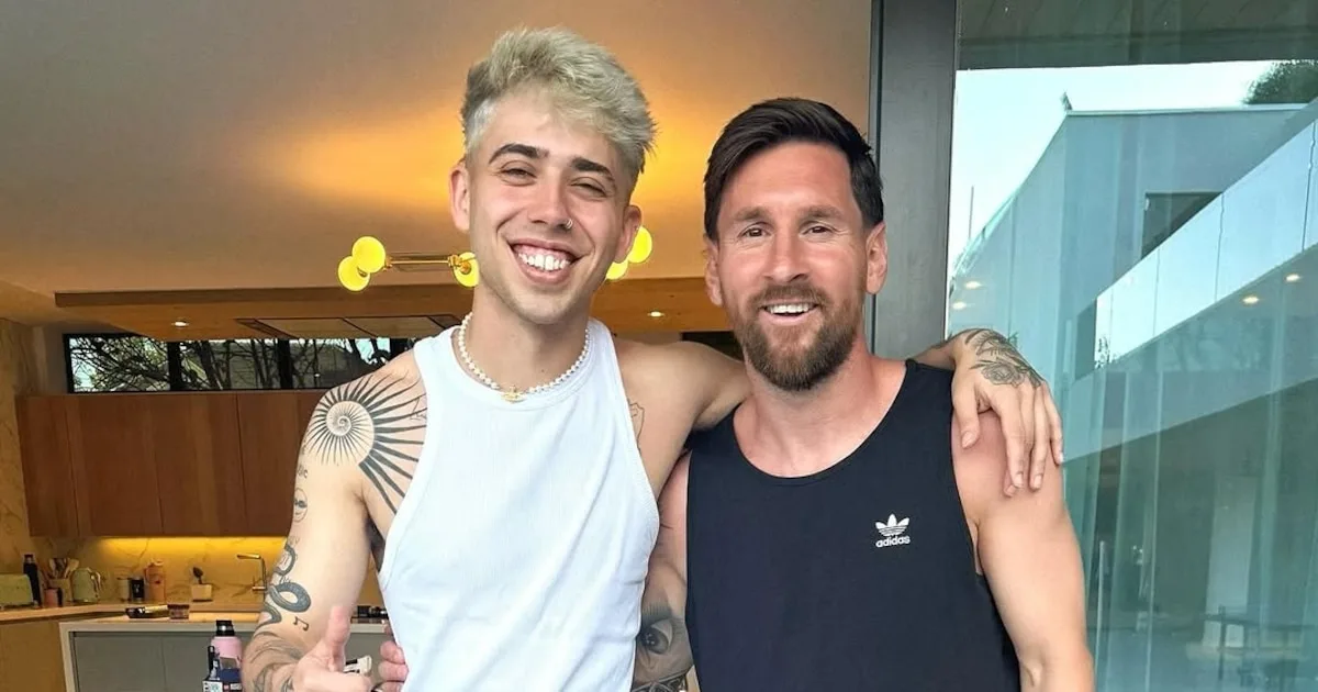 Lionel Messi a réalisé le rêve de Luck Ra : l’émotion du chanteur en partageant la photo sur les réseaux sociaux