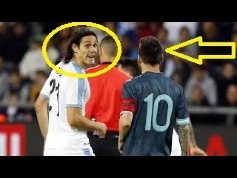 This is what happened between Lionel Messi & Edinson