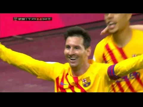 Lionel Messi Goal vs Athletic Bilbao – Copa Del Rey Final