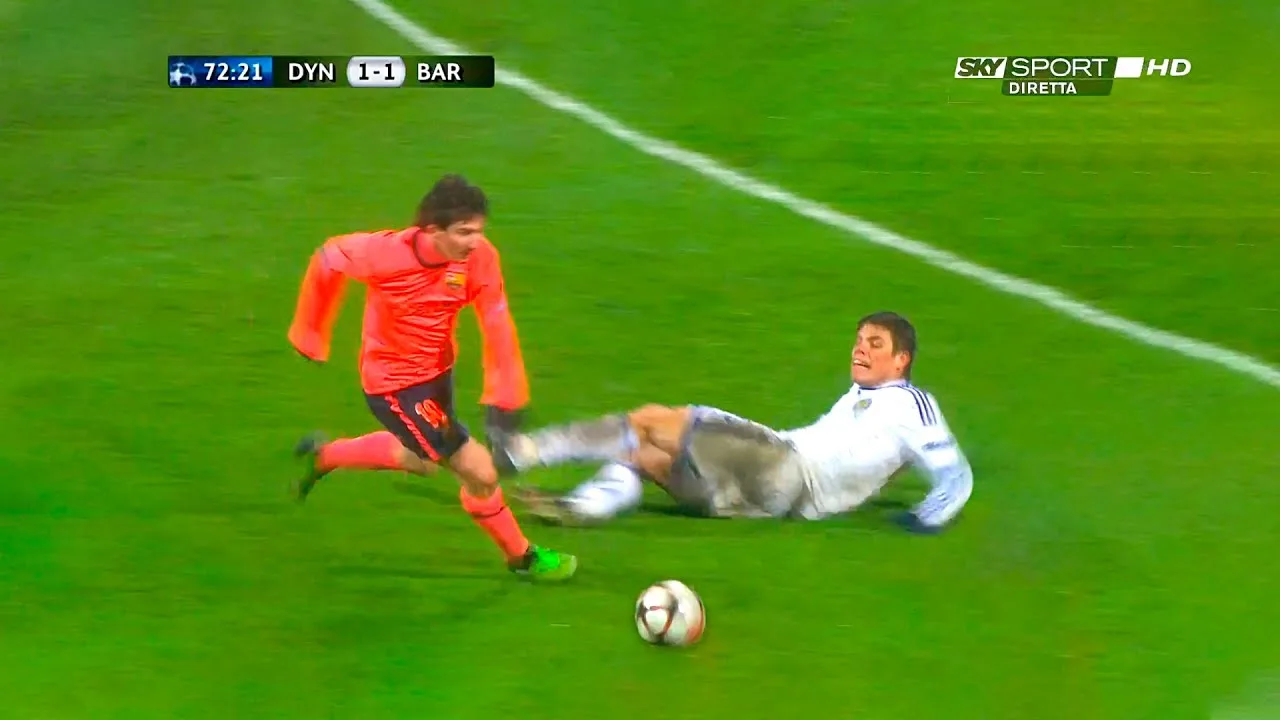 Lionel Messi vs Dynamo Kyiv (UCL) (Away) 2009-10 English