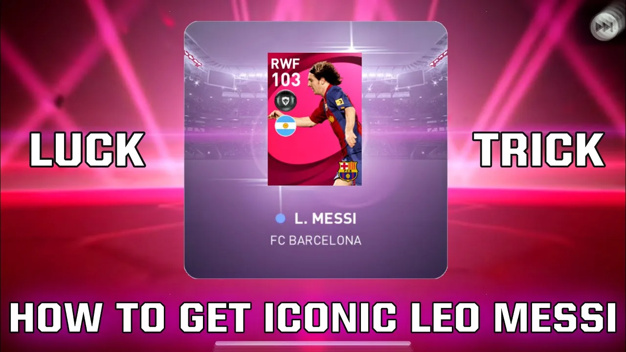 How to get Iconic Leo Messi with only 100 coins In PES 2021