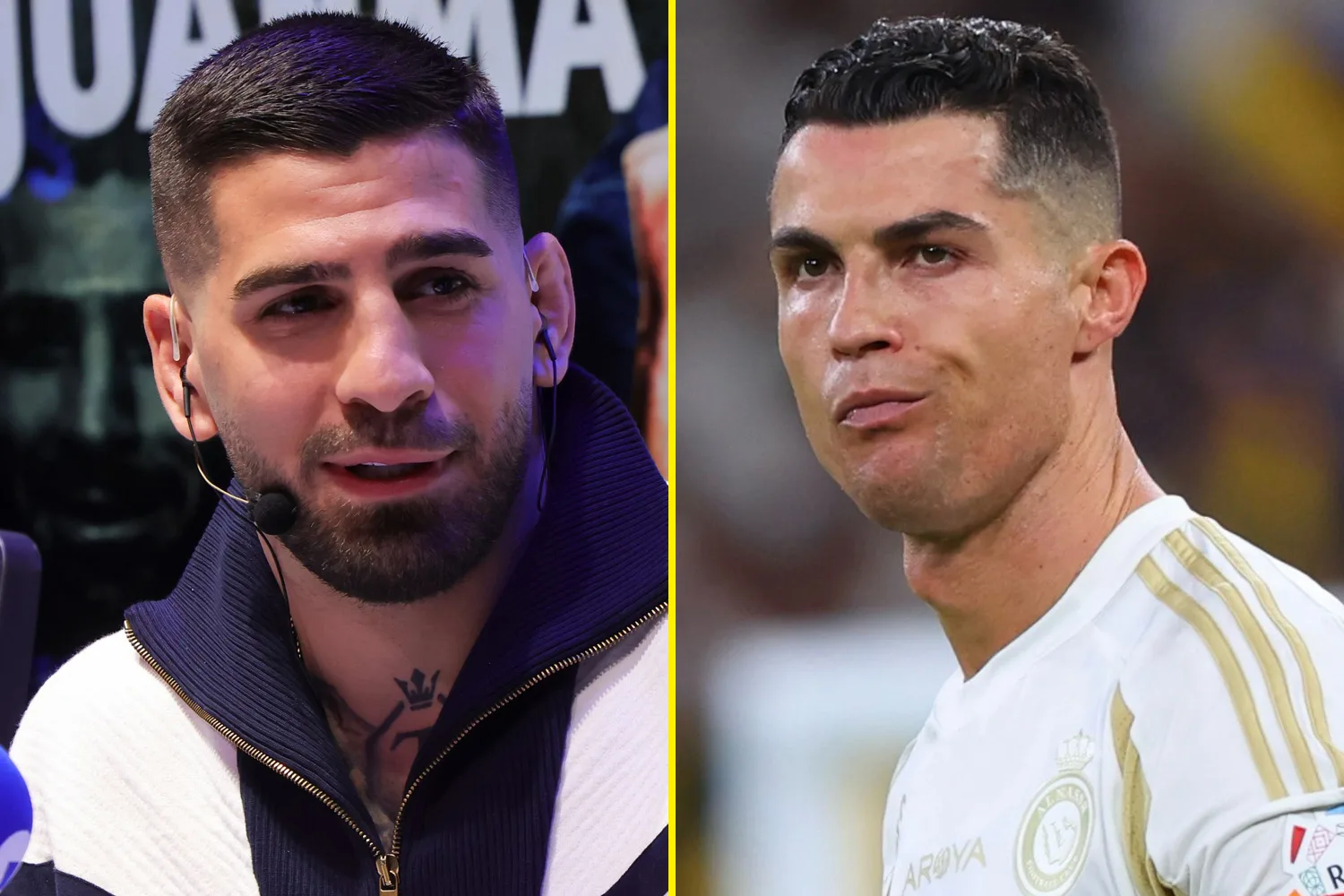Le champion de l’UFC qui aime le Real Madrid montre son soutien surprise à Lionel Messi avec une insulte en deux mots à Cristiano Ronaldo
