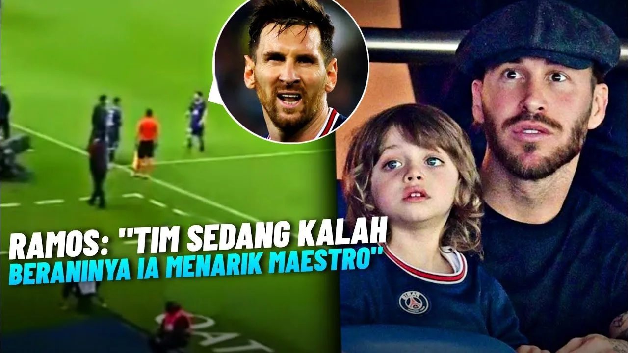 "RAMOS TAK MENYANGKANYA" Ekspresi Terkejut Sergio