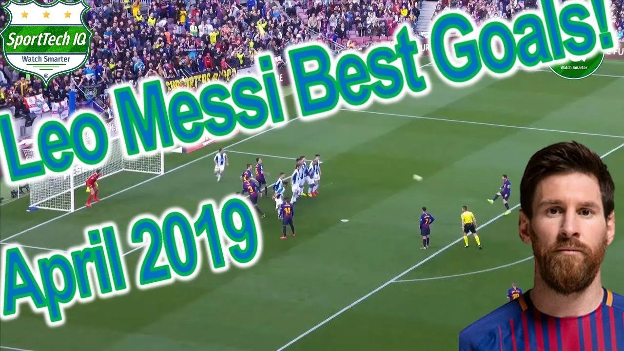 2019 Lionel Messi Best Goals April in 60