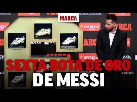 Bota de oro 2019 – Leo Messi: Gala acto de entrega