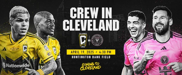 Columbus Crew affrontera Lionel Messi et l’Inter Miami CF à Cleveland pour un match historique – Jordan Miller News