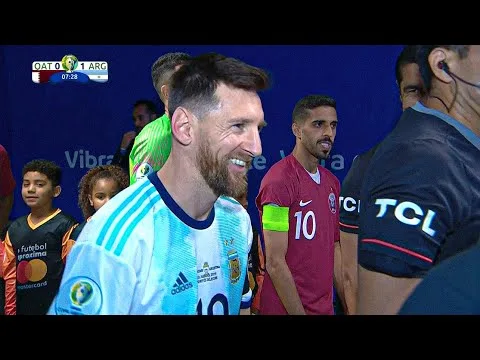 Lionel Messi vs Qatar (Copa America) 2019 HD 1080i (English