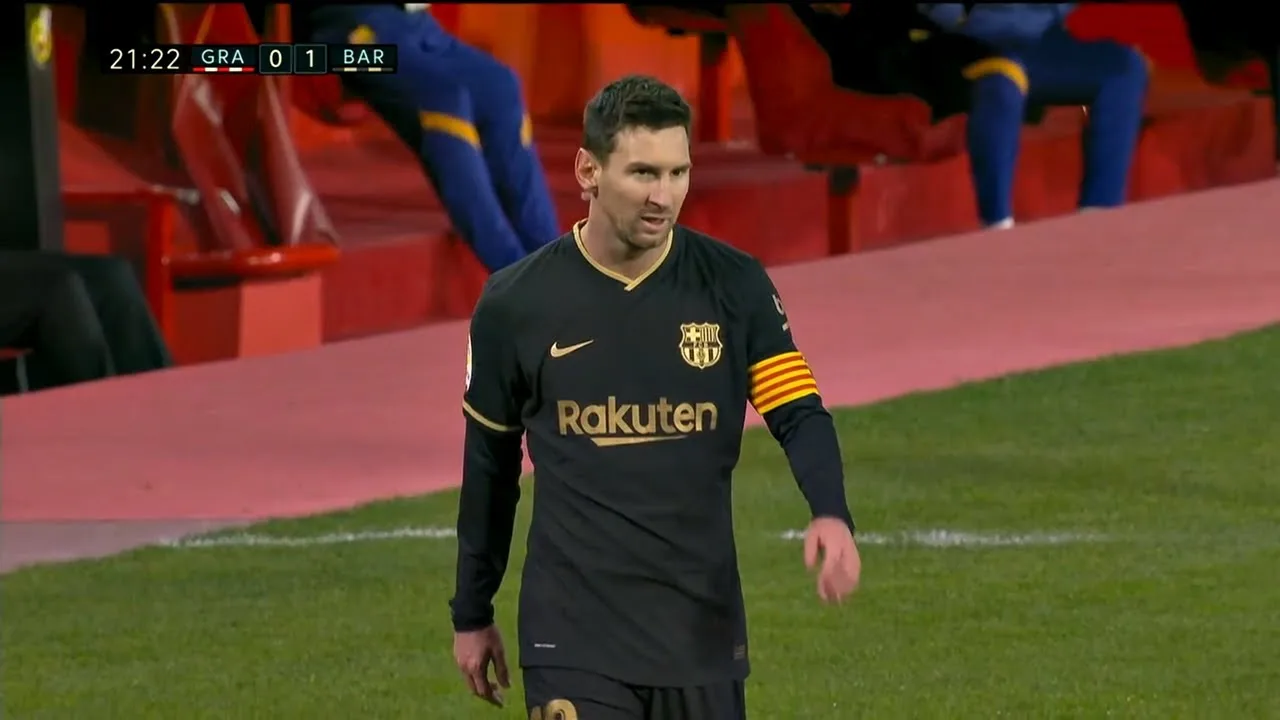 Lionel Messi scored a goal against Granada – HD (09/01/2021)